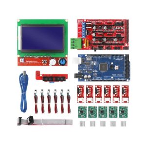 3D Printers |   CNC 3D Printer Kit with Mega 2560 Board RAMPS 1.4 Controller LCD 12864 A4988 Stepper Driver for Arduino 3D printer kit 3D Printers 3D printer kit