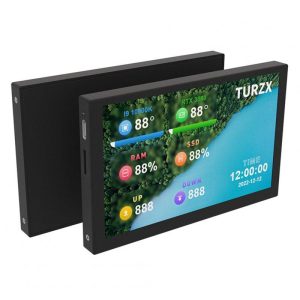 External Components |   AIDA64 5 Inch Screen 800×480 Portable Monitor Second Screen LCD Display 1080P HD Display Screen For Laptop Computer black Computer Peripherals Black