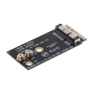 External Components |   BCM94360CS2 Key A / E Button NGFF M2 Adapter Card Module 12+6 Pin Wireless WIFI Speed black Computer Peripherals Black