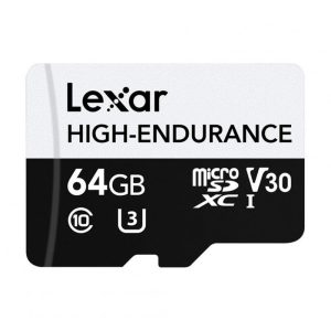 Flash Memory Cards |   Lexar Optional Memory Card tf Cards High-Speed Large Capacity Micro-Sd Cards for Traffic Monitoring 64G Drives & Storage 64G