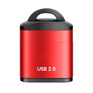 Flash Memory Cards |   Micro Sd/tf Card Reader With Keychain Mini Portable Usb2.0 High-speed Mobile Phone Memory Card Reader Usb Adapter red Drives & Storage Flash Memory Cards