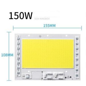 More PC Accessories |   100W/150W/200W 220V Driverless COB LED Lamp Bead for Outdoor Lighting Computer Peripherals 155 * 108-AC150W-warm light