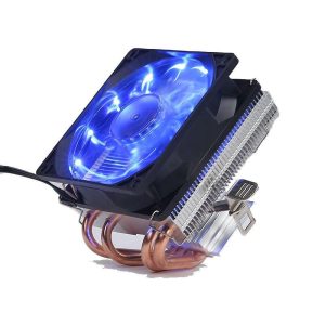 More PC Accessories |   4 Copper Tubes Fans CPU Cooler LED CPU Cooling Fan PWM Silent CPU Cooler LGA/115X/775/AMD 3Pin PC CPU Cooling Radiator  LGA115X/775 Streamer blue Computer Peripherals LGA115X/775 Streamer blue