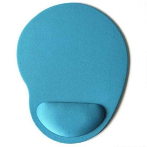 More PC Accessories |   Comfort Wrist Rest Protect Pad Thicken Desk Soft Geometric Mouse Pad Notebook Gaming Pad Light blue Computer Peripherals Light blue