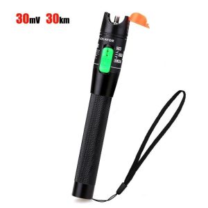 More PC Accessories |   Optical Fiber Visual Fault Locator Fiber Optic Cable Tester Meter Red Light Pen with 2.5mm Universal Connector for FC/SC / ST Connector  30km test pen Computer Peripherals 30km test pen