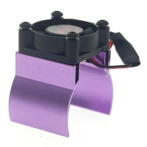 More PC Accessories |   Rc Parts Motor Heat Sink + Thermal Induction Cooling Fan for 1:10 Hsp Trx-4 Trx-6 Scx10 Rc Car 540 550 36mm Size Motor Radiator purple Computer Peripherals More PC Accessories