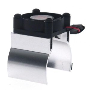 More PC Accessories |   Rc Parts Motor Heat Sink + Thermal Induction Cooling Fan for 1:10 Hsp Trx-4 Trx-6 Scx10 Rc Car 540 550 36mm Size Motor Radiator Silver Computer Peripherals More PC Accessories