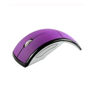 Mouse + Keyboard |   2.4g Wireless Mouse Portable Foldable Notebook Computer Accessory purple Computer Peripherals Mouse + Keyboard