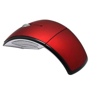 Mouse + Keyboard |   2.4g Wireless Mouse Portable Foldable Notebook Computer Accessory red Computer Peripherals Mouse + Keyboard