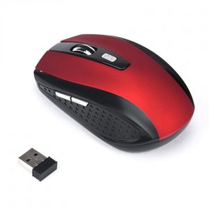 Mouse + Keyboard |   2.4ghz Computer Mouse Portable 6 Keys Usb Receiver Wireless Gaming Mouse red Computer Peripherals Mouse + Keyboard