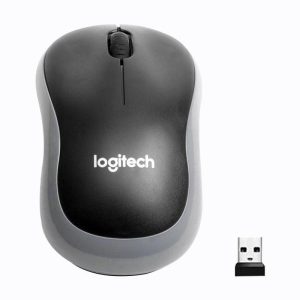 Mouse + Keyboard |   M185 Wireless Mouse 2.4Ghz USB 1000dpi Silent Usb Receiver Optical Navigation Mouse grey Computer Peripherals Grey