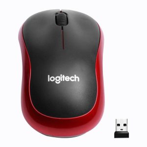 Mouse + Keyboard |   M185 Wireless Mouse 2.4Ghz USB 1000dpi Silent Usb Receiver Optical Navigation Mouse red Computer Peripherals Mouse + Keyboard