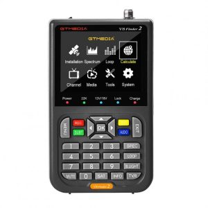 Networking Tools |   1080p Hd V8 Finder2 Meter Satellite Signal Finder Dvb-s/s2/s2x Handheld Satellite Meter Spectrum Analyzer black Networking Devices Black