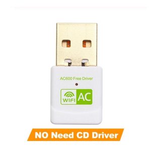 Networking Tools |   5G Dual-band 600Mbps drive-free WIFI wireless network card USB Ethernet PC adapter wifi LAN receiver white Networking Devices Networking Tools