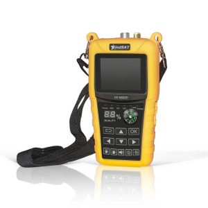 Networking Tools |   VF-6800P Satellite Finder Digital Meter with 2.4 Inch Tft Color Lcd Screen for Dvb-T2/Dvbs2/Dvbc Yellow US Plug Networking Devices Networking Tools