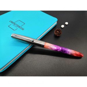 Office Supplies |   Acrylic Pen Classic Translucent Business Signature Student Pen for School Office Pink acrylic_Bright tip 0.5MM-26 tip Office supplies Office Supplies