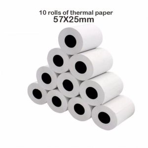 Office Supplies |   Mini Thermal  Printer Portable Wireless Bluetooth-compatible 200dpi Label Printer Memo Problem Printer 10 rolls of thermal paper Office supplies 10 rolls of thermal paper