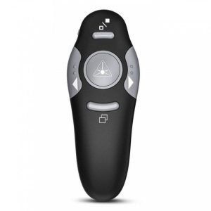 Office Supplies |   USB Presenter Wireless 2.4 GHz Powerpoint Remote Control Pointer Red Presentation Remote Control For Computer Laptop black Office supplies Black