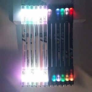 School Supplies |   Cute Novel 12 Constellation Colorful Lights Rotating Gel Pen 0.5mm Office supplies Constellation + 0.5mm