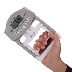 School Supplies |   Electronic Hand Grip Strength Meter with Batteries Adjustable Led Digital Screen Display Test Equipment Grey Office supplies Grey