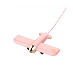 USB + PC Accessories |   Lovely Aircraft Plane Shape Desktop USB 2.0 Expander 4-Port Hub Splitter for PC Computer Laptop Accessories Pink Computer Peripherals Pink