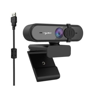 Webcams |   1080P HD Webcam with Mic Fast Autofocus Web Camera with Protective Cover HD 1080P Computer Peripherals HD 1080P