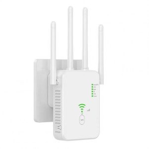 Wireless Routers |   Ac1200m Wireless Wifi Repeater Signal Amplifier 5g Long Range Extender Router Wifi Booster Signal Repeater White US Plug Networking Devices White + US Plug