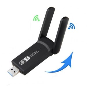 Networking Tools |   2.4G / 5G 1200mbps Usb Wireless Lan Dongle Antenna Ap Wifi Adapter Dual Band Wi-fi Usb 3.0 Lan Ethernet 1200m black Networking Devices Black