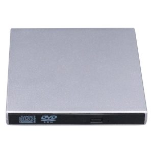 Hard Drives |   Usb External Dvd Cd Rw Disc Burner Combo Drive Reader For Windows 98/8/10 Laptop Pc silver Drives & Storage Hard Drives