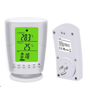 USB + PC Accessories |   Multifunctional Wireless Thermostat Socket LCD Temperature Control Socket U.S. regulations Computer Peripherals U.S. regulations + TS-2000-US