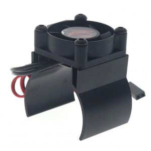 More PC Accessories |   Rc Parts Motor Heat Sink + Thermal Induction Cooling Fan for 1:10 Hsp Trx-4 Trx-6 Scx10 Rc Car 540 550 36mm Size Motor Radiator black Computer Peripherals Black